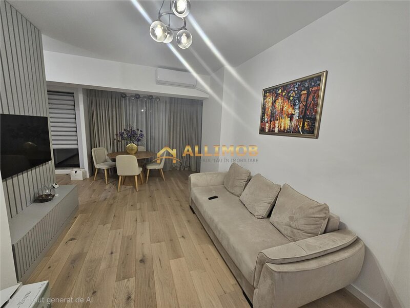 Apartament 3 camere mobilat si utilat in First Estates Pipera .