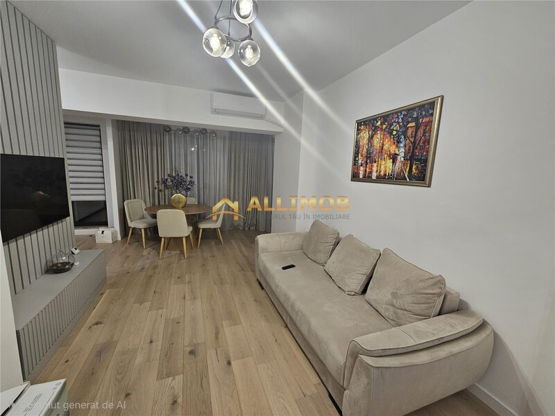Apartament 3 camere mobilat si utilat in First Estates Pipera .